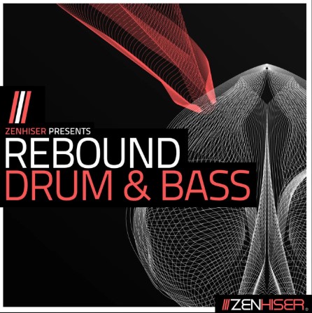 电影打击乐音色库 Zenhiser Rebound Drum and Bass 鼓与贝斯采样包 电子音乐素材\loop