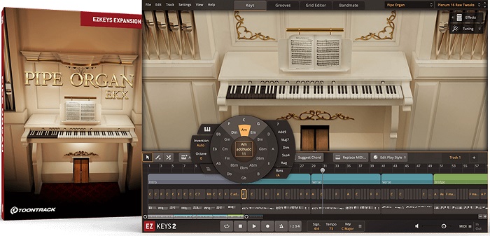 教堂管风琴扩展包 Toontrack Pipe Organ EKX 音乐\影视配乐\键盘演奏者的高品质音源