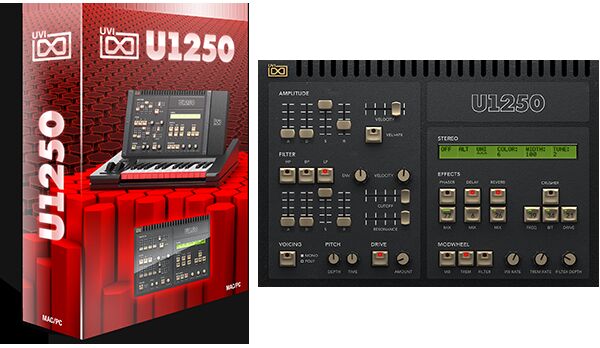 复古合成器 UVI – U1250 五复音模拟