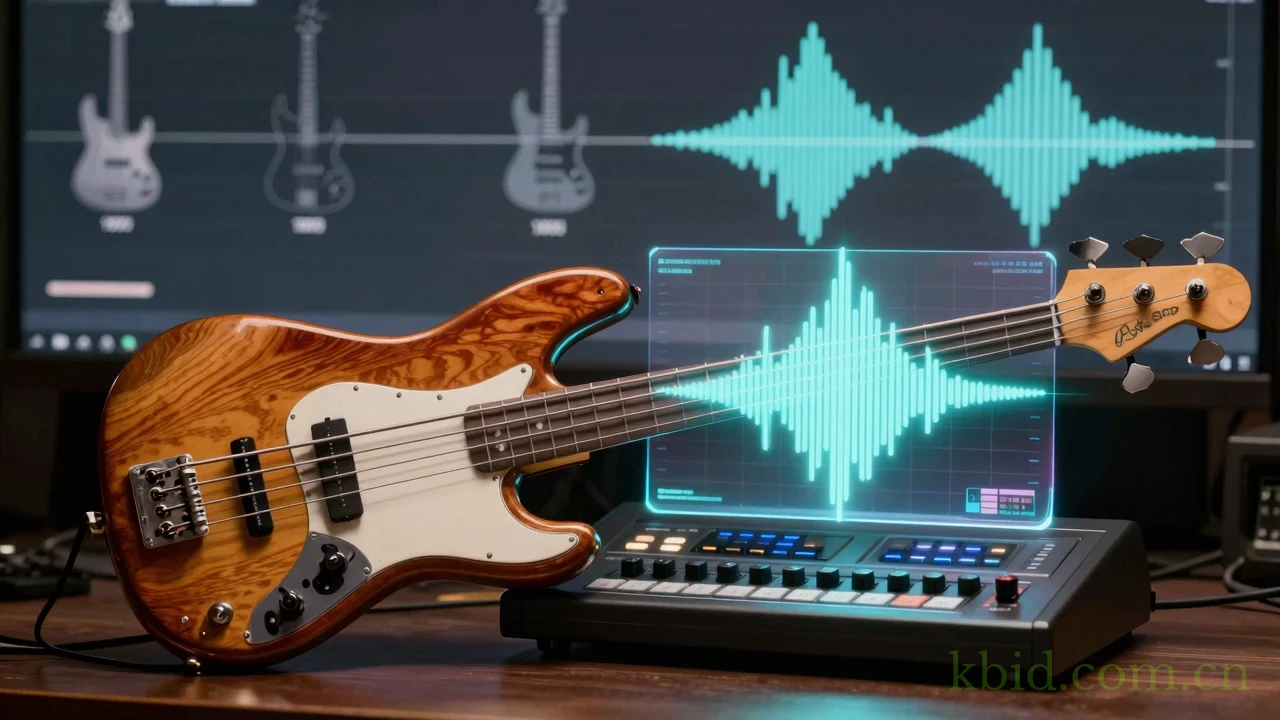 电贝斯的历史演变与采样技术在虚拟乐器中的应用