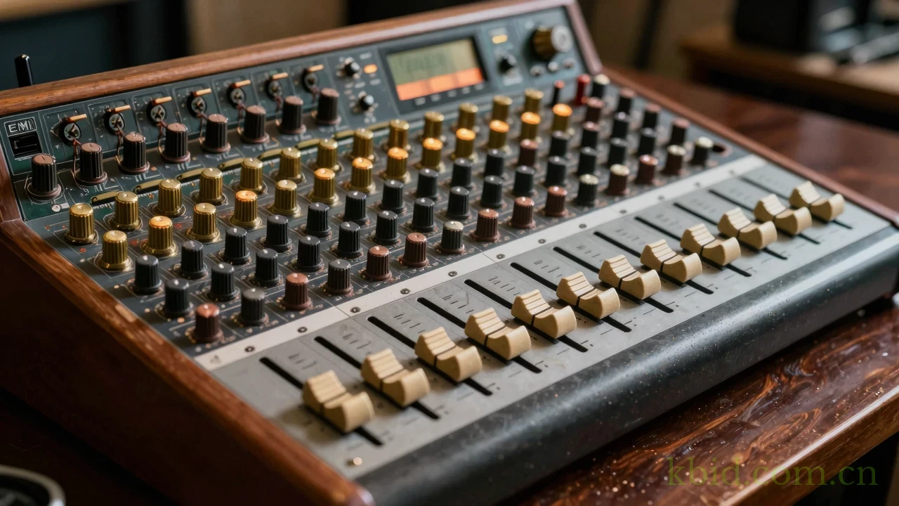 EMI TG12345调音台的历史与技术影响