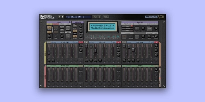 旗舰合成器插件 Plugin Boutique – VirtualCZ 经典硬件建模技术,打击垫\合成弦乐\尖叫引音\大低音\怪异 FX\金属打击乐声音设计