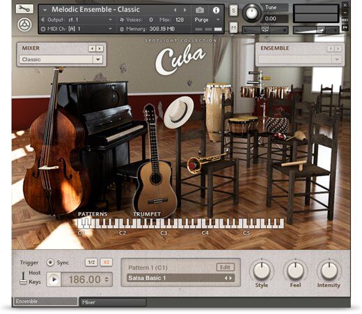 古巴风情音源库 Native Instruments Spotlight Collection Cuba 传统音乐风格