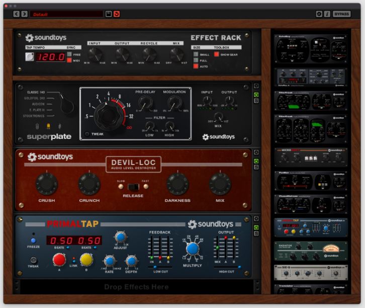 音频制作创意插件包 SoundToys 5 特效类效果器全集