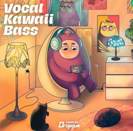 动漫风格配乐 Dropgun Samples Vocal Kawaii Bass WAV 采样包 素材loop