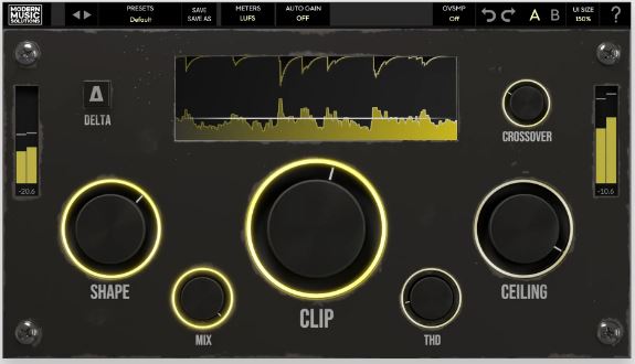 高级削波器 Modern Music Solutions NovaClip v1.0.5 代金属、摇滚提升响度冲击力