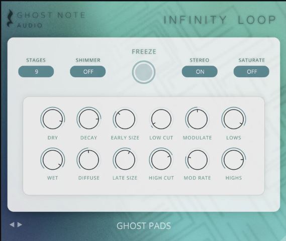 数字混响 Ghost Note Audio Infinity Loop v1.1.2 创意效果器