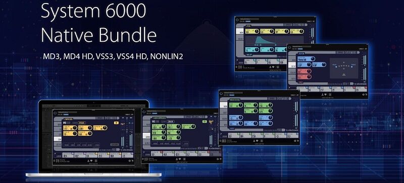 效果器合集 TC Electronic SYSTEM 6000 NATIVE Bundle 现代数字音频工作站,模拟质感混响\精确的延时与回声\灵活多段动态处理\温暖的磁带饱和