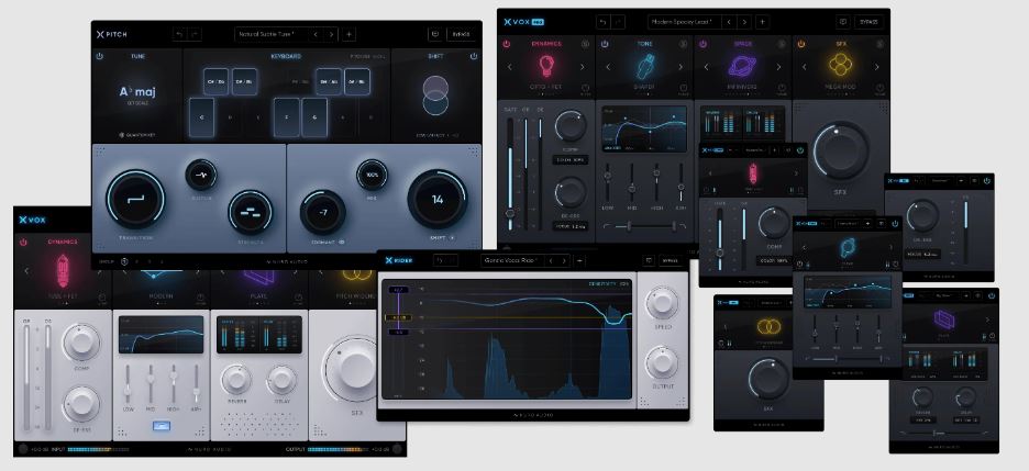 人声混音处理合集 Nuro Audio Pro Vocal Production Bundle 快速打造清晰、饱满、具有商业质感的人声效果
