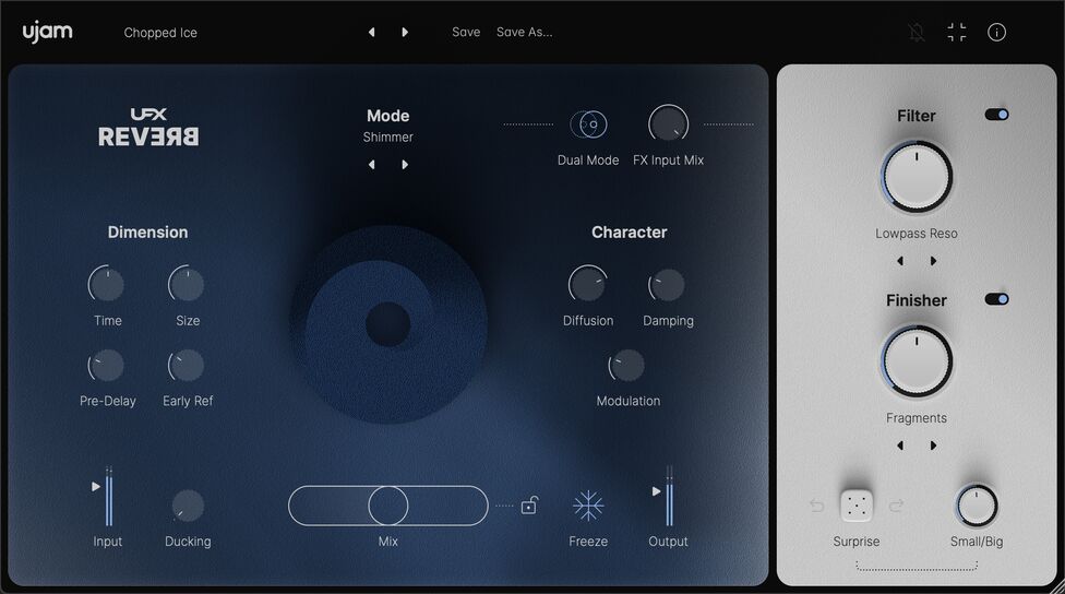 音乐制作后期处理 UJAM UFX REVERB2 v2.0.0 混响插件|空间感效果器工具