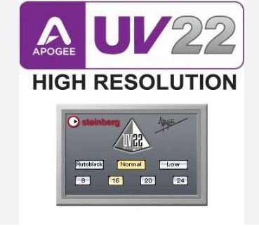 抖动与噪声整形插件 Apogee UV22HR VST 1.0.1.0 母带采样率设定