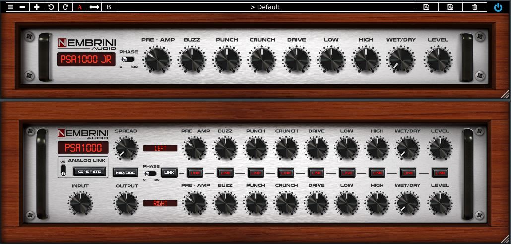 吉他|贝斯经典前置放大器 Nembrini Audio PSA1000 Bundle v1.0.2 电子管饱和声音质感