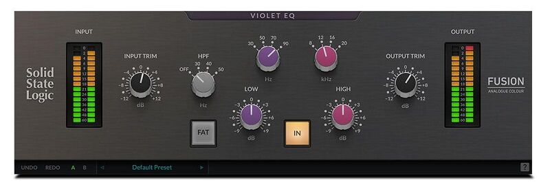 立体声像增强工具 Solid State Logic Fusion Stereo Image 总线插件|母带处理|让声音更宽