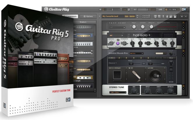 吉他综合效果器 Native Instruments Guitar Rig 5 电子管过载|立体声延迟|压缩与混响，经典和现代的效果模块