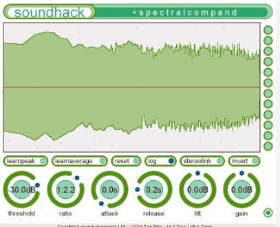 频谱滤波套件 SoundHack Spectral Shapers VST v1.52 极品声音处理器