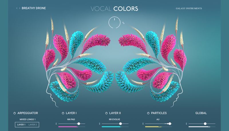 人声处理工具 Native Instruments Vocal Colors v1.5 丰富多样声乐效果和色彩调节功能,塑造温暖复古到现代科技感的不同人声风格