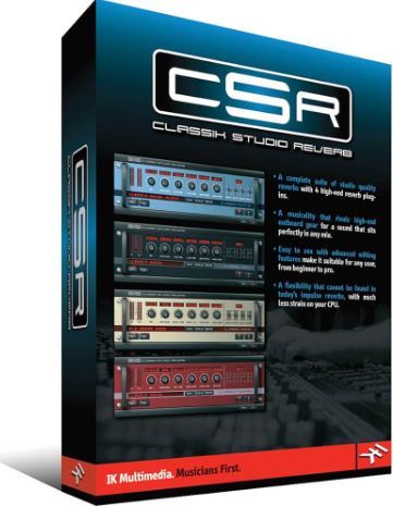经典工作室混响 IK Multimedia Classik Studio Reverb v1.1.1 专业音频插件