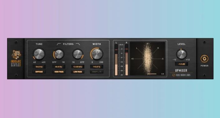 后期混音|播客 Fuse Audio Labs OCELOT Upmixer 立体声扩展器效果插件