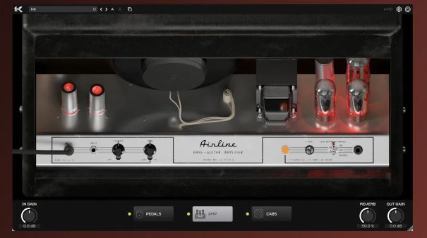 复古电子管吉他/贝斯放大器模拟插件 Kazrog Airline V15 v1.0.0 音箱效果器