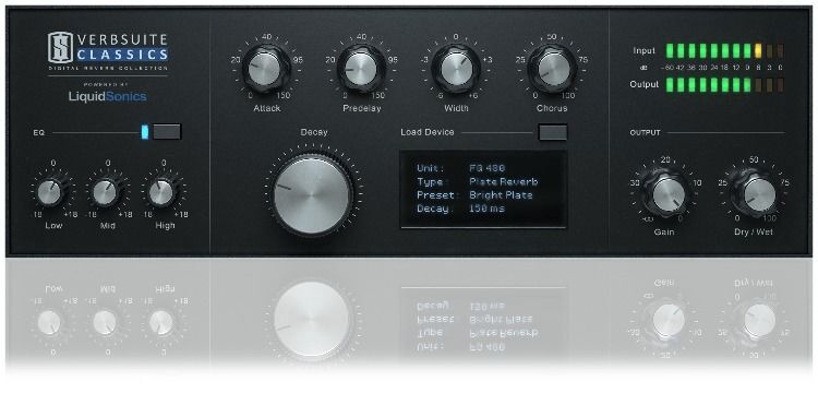 板岩混响 Slate Digital Verbsuite Classics 有空间层次感的效果器插件