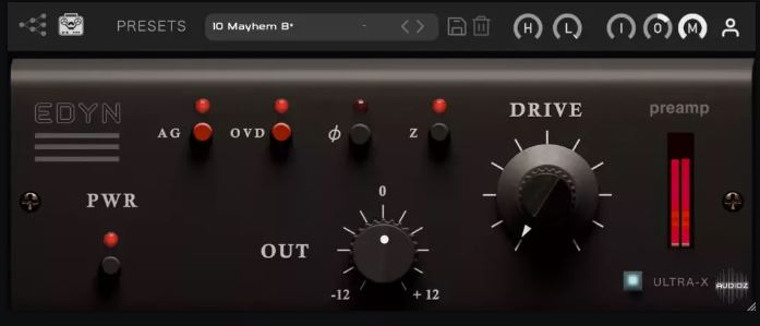 Tone Empire EDYN v1.0.0 分立晶体管前置放大器增强谐波，适合人声、鼓组混音