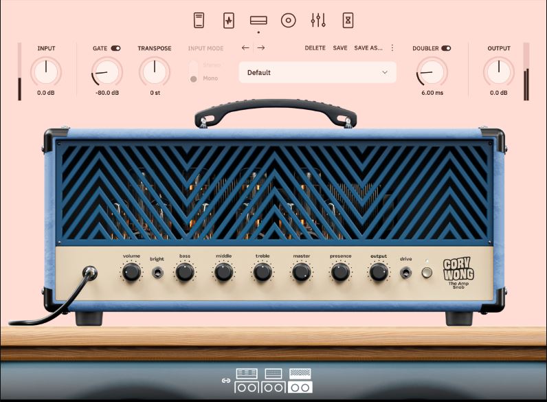 虚拟吉他效果器套装 Neural DSP Archetype Cory Wong 箱体与麦克风模拟,弹簧混响\磁带延迟\动态压缩效果所营造出的复古空间感