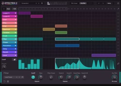 多效果处理音序器插件 Sugar Bytes Effectrix 2 v2.0.4 音乐制作声音设计工具
