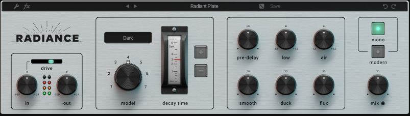 机械板式混响 Wave Alchemy Radiance v1.0.0 复古模型丰富的音色
