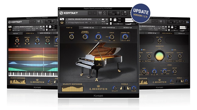 贝希斯坦大钢琴 Bechstein Digital C. Bechstein Digital Grand 原声钢琴从触键力度到踏板共鸣如瀑布奔涌般的辉煌音色