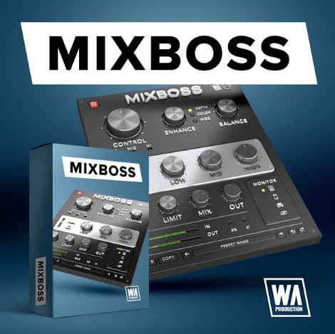 多端压缩器 W A Production Mixboss 多频段独立处理混音利器