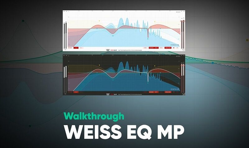 数字母带均衡器 Softube Weiss EQ MP 模拟设备温暖质感,处理瞬态丰富的鼓组\人声或整体混音声音的冲击力和自然度