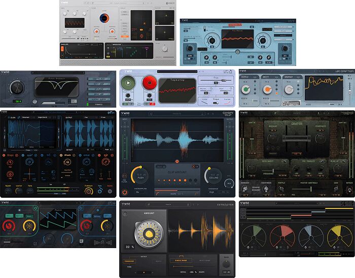 综合效果器合集 Yum Audio – Effects Bundle 复古硬件声音高品质的音频处理插件,经典模拟建模到前沿的数字处理等多种效果类型