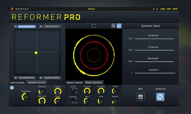 Krotos Reformer Pro v1.2.1 特效声音效果设计工具,拟音、动物、科幻或冲击音效