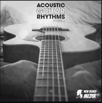 New Beard Media Acoustic Guitar Rhythms Vol.4 WAV 拉丁吉他采样包 素材loop