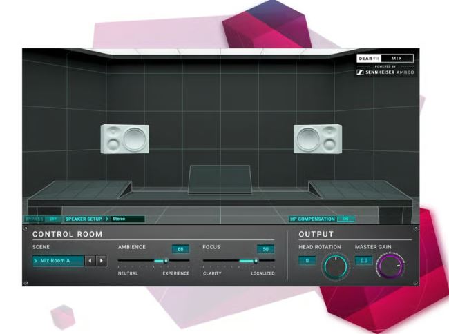 Dear Reality DearVR Mix-SE 立体声混音室HD 490 PRO监控台
