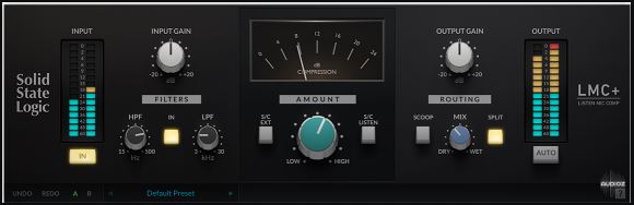 复刻经典硬件压缩器 Solid State Logic LMC Plus v1.0.0.11 充满颗粒感与模拟饱和温暖的声音