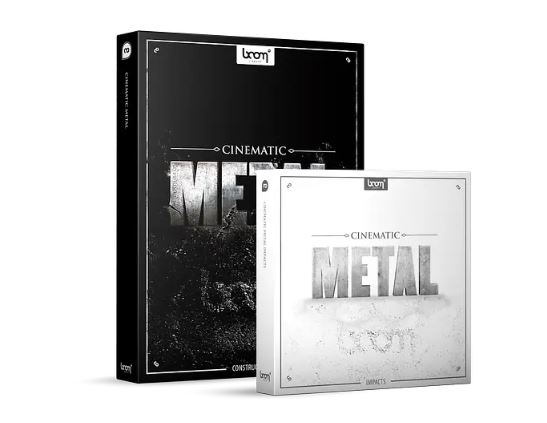 金属碰撞冲击音效 BOOM Library Cinematic Metal Impacts 塑造战斗场景紧张感\工业环境机械压迫感，科幻作品中未来金属装置的冰冷科技氛围