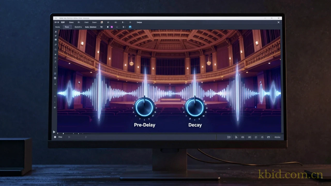 混响参数深度解析：预延迟与衰减曲线如何塑造空间感