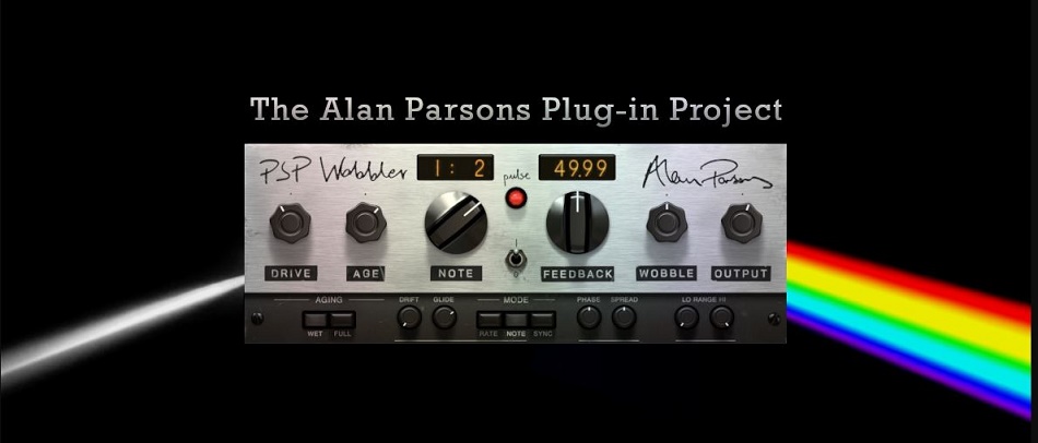 调制器插件 PSPaudioware PSP Wobbler 模拟经典磁带录音机与黑胶唱片的自然颤动与音高波动,老旧硬件转速不稳\音调起伏\噪声和共鸣的效果