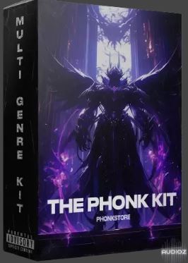 Alphaz96 The Phonk Kit WAV MiDi FST FLP Flstheme Vital and Serum Presets 采样包 血清合成器预置