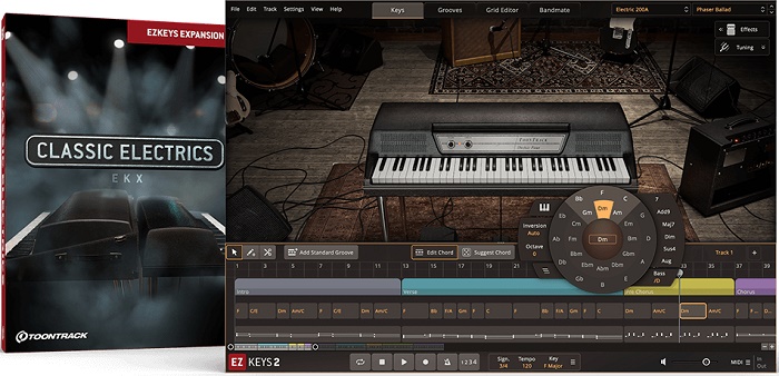 经典电钢琴扩展包 Toontrack Classic Electrics EKX 高品质音源