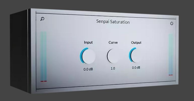 人声效果激励器 Atomic Sounds Senpai Saturation 电子管、磁带和变压器的温暖质感，临场感和空气感
