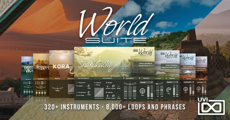 世界民乐合集 UVI – World Suite 3 民族乐器音源