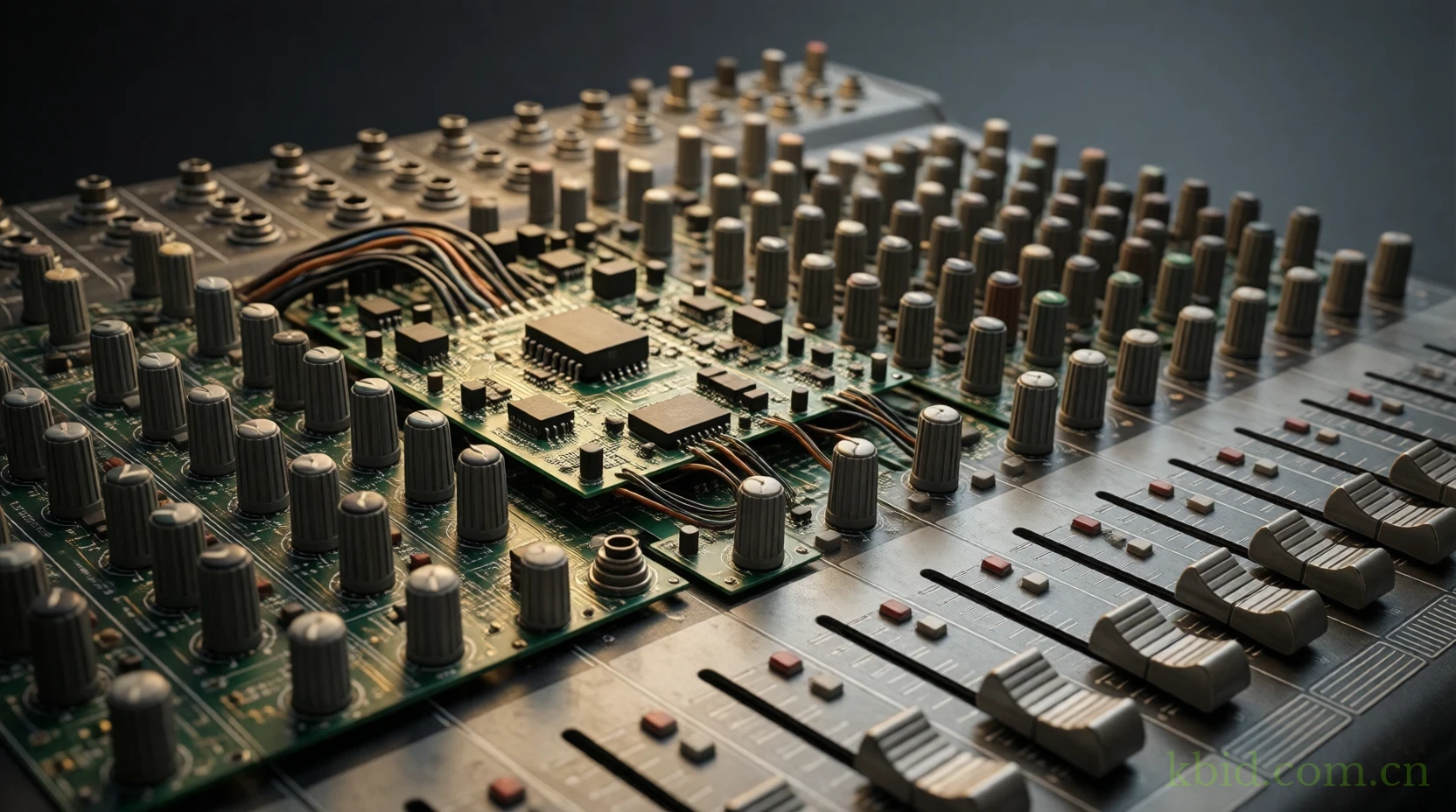 MCI JH-400调音台电路特性解析