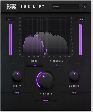 低音增强器 Modern Music Solutions Sub Lift v1.0.0 电子舞曲、嘻哈以及影视配乐声音设计