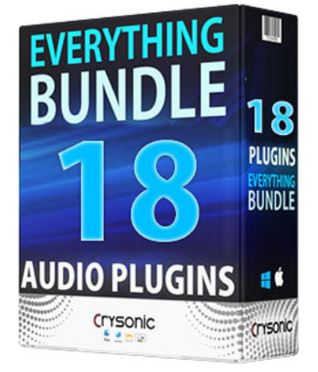 全面集成的专业音频工具 Crysonic Everything Bundle 系列插件合集,音乐制作、混音和母带处理