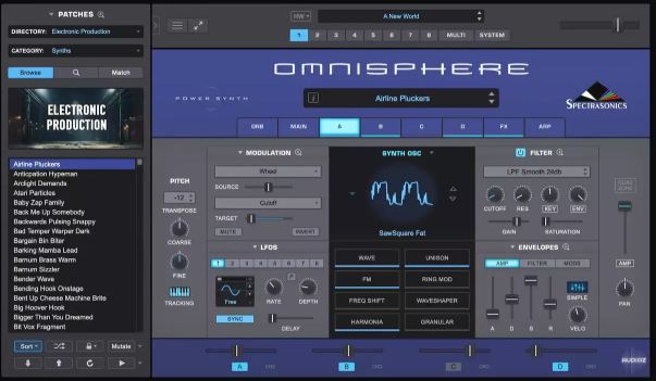 动态音效预设音色库 Spectrasonics Omnisphere v3.0.2c 大气梦幻合成器,音乐制作\电影配乐作曲家及声音设计师的创作工具
