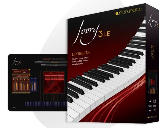 象牙3 复古立式钢琴 Synthogy Ivory 3 LE Vintage Upright