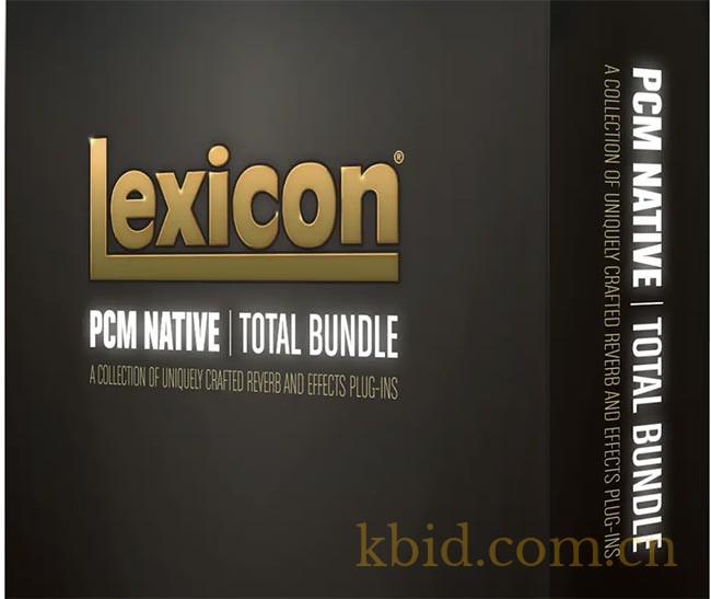 莱斯康混响 Lexicon PCM Native Reverb Plug In Bundle v1.3.8 效果插件包